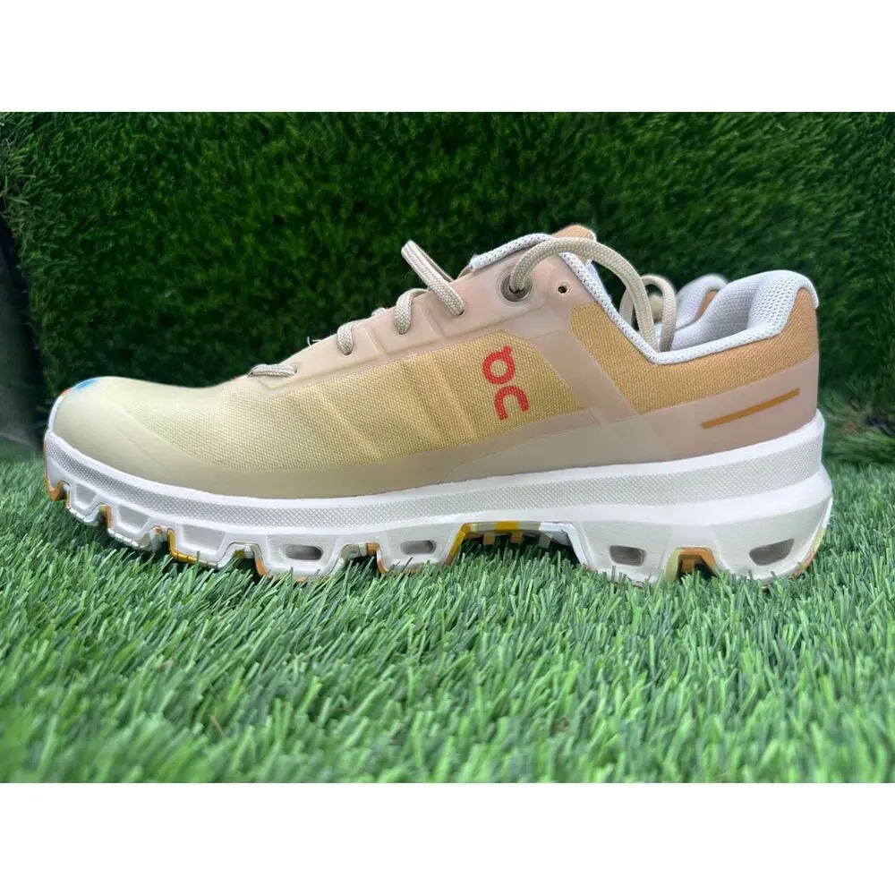 On Running x Loewe Cloudventure 32.98723 Athletic Sneaker Women's 7 Orange Mesh